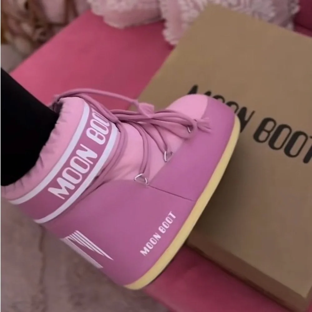 Moon Boot Icon Low Boot Pink